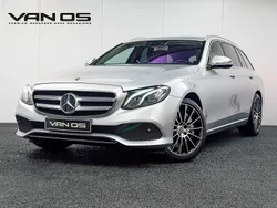 Grijs, metallic lak Gebruikt 2017 Mercedes E400 Avantgarde Stationwagen | € 34.995