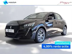 Zwart Gebruikt 2022 Peugeot e-208 Active Hatchback | € 16.930 (Super prijs)