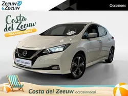 Blanc white & arctique black Gebruikt 2019 Nissan Leaf N-Connecta Hatchback | € 14.750 (Eerlijke prijs)
