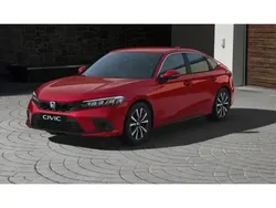 Rood Nieuw 2024 Honda Civic Elegance Hatchback | € 42.300