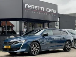 Blauw, metallic lak Gebruikt 2020 Peugeot 508 GT-line Stationwagen | € 22.900 (Eerlijke prijs)