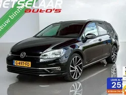 Zwart Gebruikt 2018 VW Golf VII Highline Hatchback | € 14.999 (Super prijs)