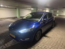 Blauw Gebruikt 2018 Ford Focus Titanium Hatchback | € 6.950