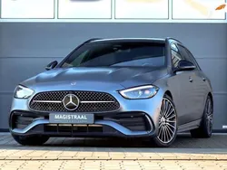 Grijs Gebruikt 2021 Mercedes C200 AMG line Stationwagen | € 39.950 (Eerlijke prijs)