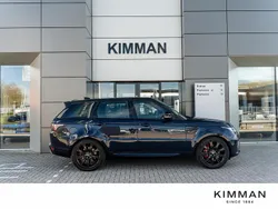 Portofino blue (donker blauw)ebony/zwart Gebruikt 2021 Land Rover Range Rover Sport SUV | € 67.450 (Duur)