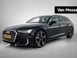 Zwart Gebruikt 2021 Audi A6 Sport Stationwagen | € 39.900 (Eerlijke prijs)