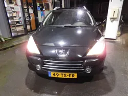 Zwart Gebruikt 2007 Peugeot 307 Premium Stationwagen | € 3.345