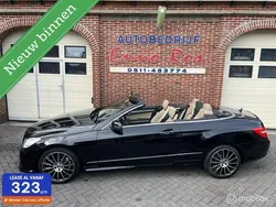Zwart Gebruikt 2013 Mercedes E200 Avantgarde Cabriolet | € 19.950 (Eerlijke prijs)