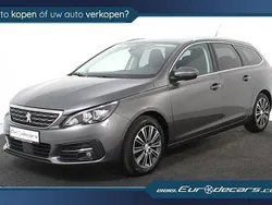 Grijs Gebruikt 2021 Peugeot 308 Allure Stationwagen | € 14.500 (Super prijs)