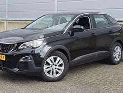 Zwart Gebruikt 2018 Peugeot 3008 Active SUV | € 13.749 (Eerlijke prijs)