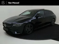 Zwart Nieuw 2024 Mercedes CLA180 Shooting Brake AMG line Stationwagen | € 53.995 (Duur)
