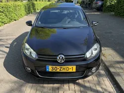Zwart Gebruikt 2009 VW Golf VI Highline Stationwagen | € 9.950 (Duur)