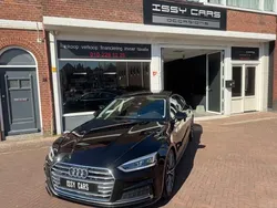 Zwart Gebruikt 2017 Audi A5 Sportback S-Line Hatchback | € 26.950 (Eerlijke prijs)