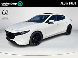 Wit Nieuw 2025 Mazda 3 Takumi-Line Hatchback | € 41.990 (Duur)