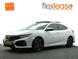 Wit metallic Gebruikt 2018 Honda Civic Dynamic Hatchback | € 16.900 (Eerlijke prijs)