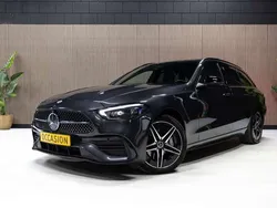 Grijs, metallic lak Gebruikt 2022 Mercedes C300e AMG line Stationwagen | € 41.950 (Duur)