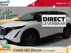 Wit metallic / zwart dak Nieuw 2024 Nissan Ariya Evolve SUV | € 41.740 (Eerlijke prijs)