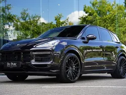 Zwart Gebruikt 2018 Porsche Cayenne Turbo SUV | € 72.888