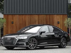 Zwart Gebruikt 2019 Audi A8L Exclusive Sedan | € 54.995