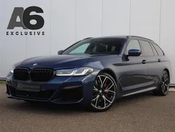 Blauw Gebruikt 2021 BMW 530 Executive Stationwagen | € 54.900
