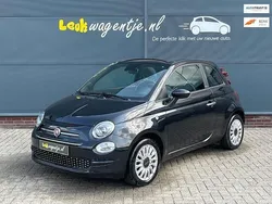 Zwart Gebruikt 2020 Fiat 500C Lounge Cabriolet | € 12.940 (Eerlijke prijs)