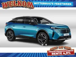 Blauw Nieuw 2025 Peugeot e-3008 Avantage SUV | € 44.888 (Goede deal)