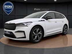 Wit Gebruikt 2024 Skoda Enyaq iV SportLine SUV | € 36.850 (Duur)