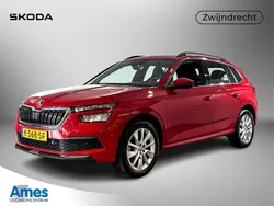 Rood, metallic lak Gebruikt 2021 Skoda Kamiq Business Line SUV | € 22.495 (Eerlijke prijs)