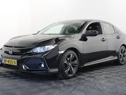 Zwart, metallic lak Gebruikt 2019 Honda Civic Hatchback | € 16.450 (Eerlijke prijs)