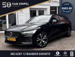 Zwart Gebruikt 2021 Volvo V60 R-Design Stationwagen | € 33.700 (Eerlijke prijs)