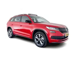 Rood Gebruikt 2021 Skoda Kodiaq Business Line SUV | € 22.945 (Eerlijke prijs)