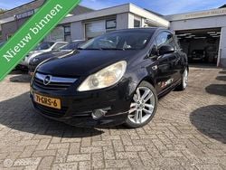 Zwart Gebruikt 2008 Opel Corsa Enjoy Hatchback | € 1.495 (Goede deal)