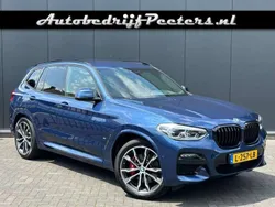 Blauw, metallic lak Gebruikt 2021 BMW X3 M Sport SUV | € 41.950 (Eerlijke prijs)