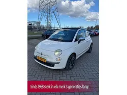 Wit Gebruikt 2012 Fiat 500C Lounge Cabriolet | € 6.790 (Eerlijke prijs)