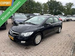 Zwart Gebruikt 2008 Honda Civic Hybrid Sedan | € 1.499