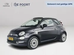 Zwart Gebruikt 2017 Fiat 500C Cabriolet | € 7.995 (Eerlijke prijs)