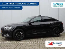 Zwart Gebruikt 2021 Audi e-tron Sportback Design SUV | € 43.995 (Super prijs)