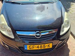 Zwart Gebruikt 2008 Opel Corsa Essentia Hatchback | € 1.350 (Goede deal)