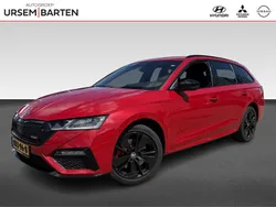 Rood, metallic lak Gebruikt 2021 Skoda Octavia Business Line Stationwagen | € 26.930 (Eerlijke prijs)