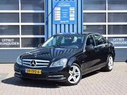 Zwart Gebruikt 2012 Mercedes C180 Avantgarde Sedan | € 13.250 (Iets duurder)