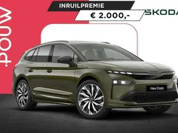 Groen Nieuw 2025 Skoda Enyaq iV SportLine SUV | € 59.350 (Iets duurder)