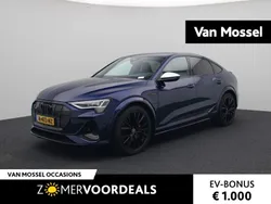 Blauw, metallic lak Gebruikt 2021 Audi e-tron Sportback S-Line SUV | € 46.900 (Eerlijke prijs)