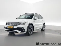 Wit Gebruikt 2021 VW Tiguan R-line SUV | € 39.800 (Iets duurder)
