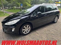 Zwart Gebruikt 2010 Peugeot 308 SW Stationwagen | € 1.650