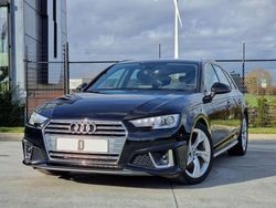 Zwart Gebruikt 2019 Audi A4 S-Line Stationwagen | € 26.490 (Eerlijke prijs)