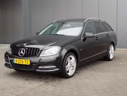Zwart Gebruikt 2012 Mercedes C180 Avantgarde Stationwagen | € 9.500 (Goede deal)