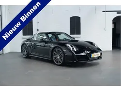Zwart Gebruikt 2017 Porsche 911 Targa 4 Sport Cabriolet | € 999.999