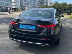 Zwart Gebruikt 2022 Mercedes C180 AMG line Sedan | € 26.000 (Super prijs)