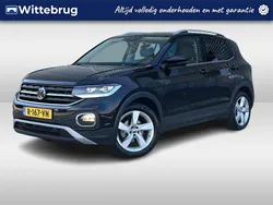 Zwart Gebruikt 2021 VW T-Cross Style SUV | € 24.950 (Eerlijke prijs)