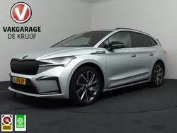 Grijs Gebruikt 2021 Skoda Enyaq iV SportLine SUV | € 27.245 (Iets duurder)
